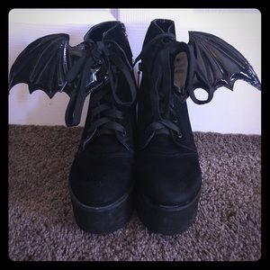 Iron Fist X Ash Costello Bat Wing Boots Suede